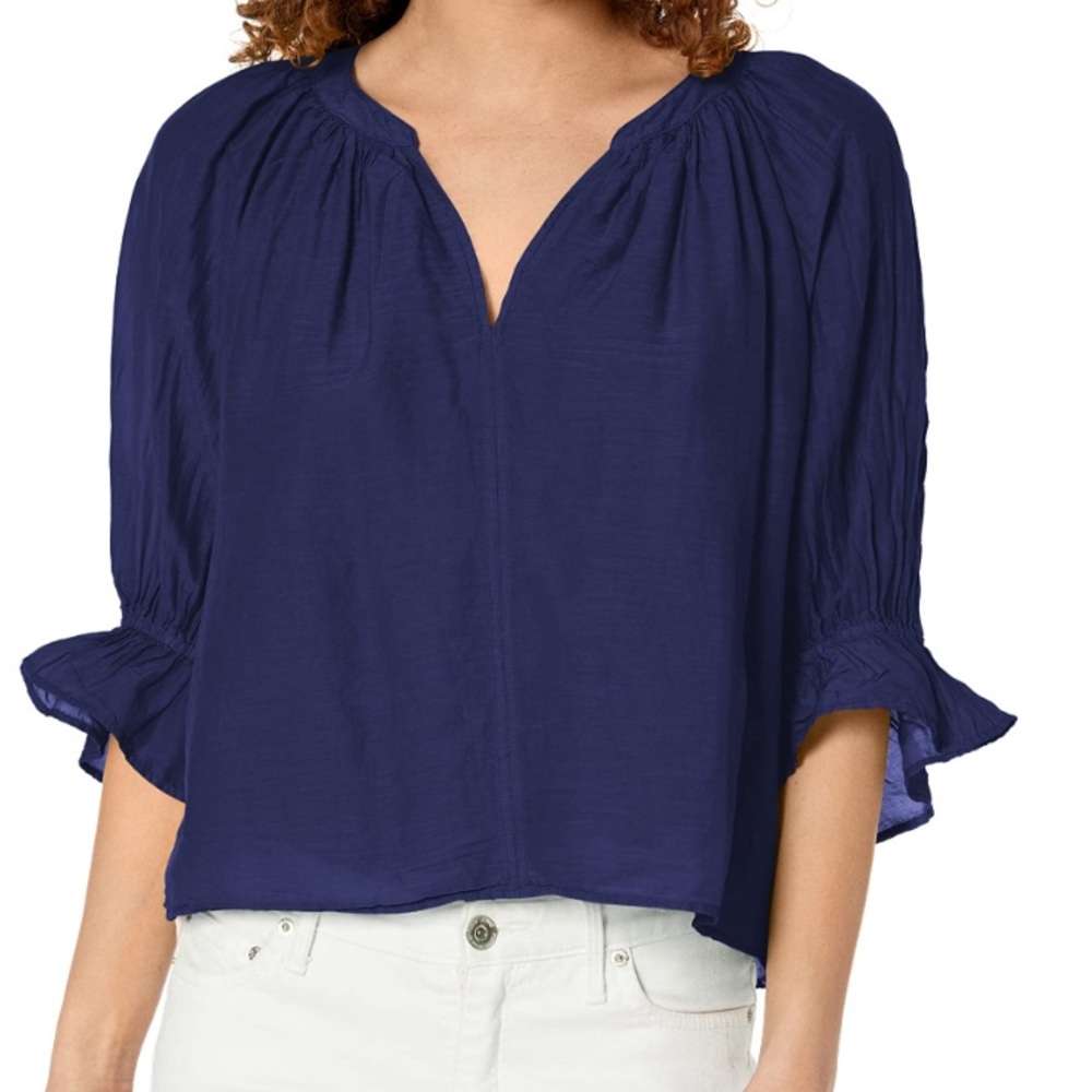 Velvet bu Graham and Spencer Cotton Silk Top